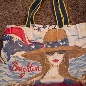 Brighton Vacation Beach Tote Bag